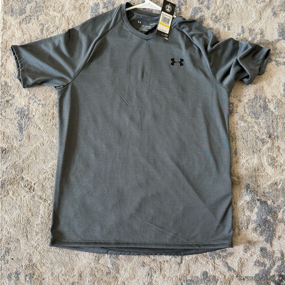 Under Armour Men's Charcoal Short Sleeve Tee